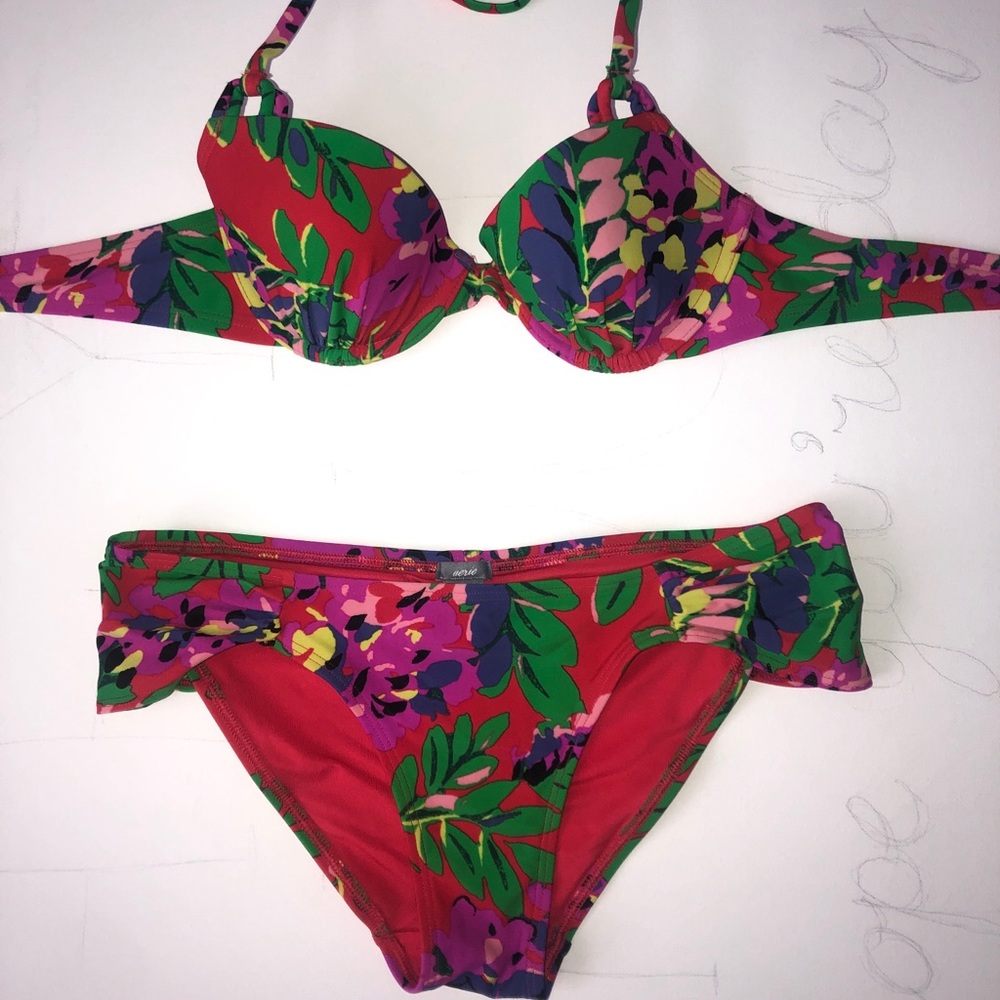 Aerie Floral Print Bikini